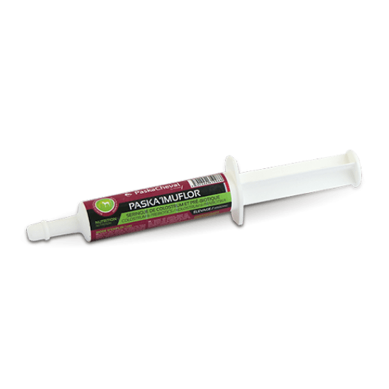 Paska'imuflor seringue de colostrum et pre-biotique 
